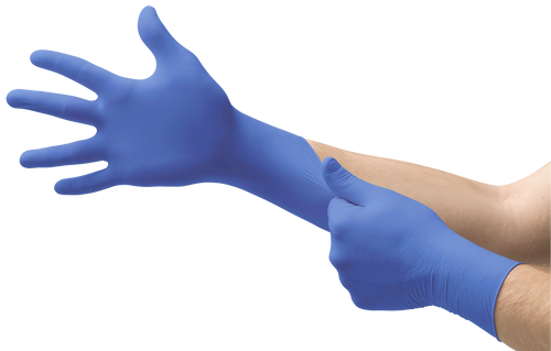 Ansell N19 Microflex Cobalt Nitrile Gloves
